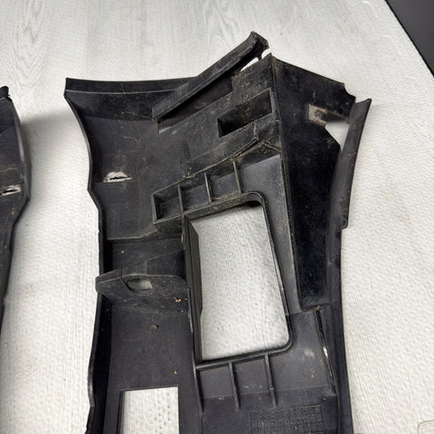 01-06 BMW E46 M3 FRONT BUMPER COVER GUARDS BRACKETS 2695247