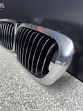BMW 01-06 E46 M3 Front Kidney Grilles Chrome 51138208685 51138208686 *Notes