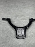 01-06 BMW E46 M3 Lower Steering Wheel Trim Cover Plate Titan Shadow Grey
