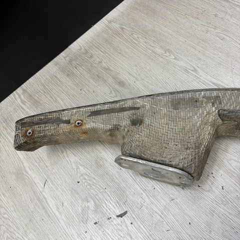 01-06 BMW E46 M3 Front Bumper Rebar Reinforcement Beam *Hairline Crack