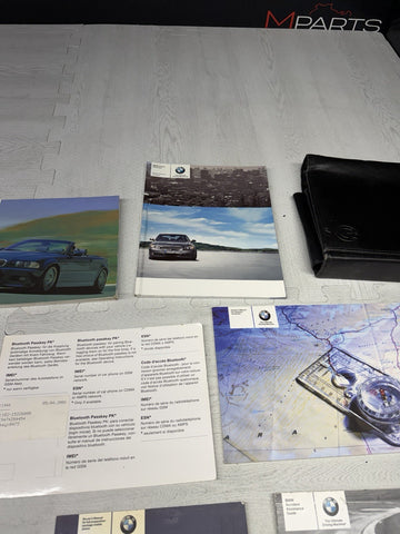 OEM 01-06 BMW E46 M3 CONVERTIBLE OWNERS MANUAL BOOK BOOKLET POUCH