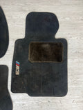 Used Genuine 01-06 BMW E46 M3 Convertible Carpets Floor Mats Black Front & Rear