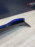 OEM BMW G01 F97 X3 X3M Rear Tailgate Liftagte Trunk Roof Upper Wing Spoiler Blue