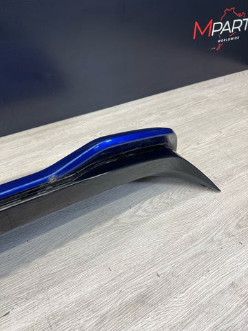 OEM BMW G01 F97 X3 X3M Rear Tailgate Liftagte Trunk Roof Upper Wing Spoiler Blue