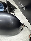 01-06 BMW E46 M3 Side View Door Mirrors Pair Steel Gray  *Notes*
