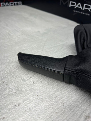 2007-2013 BMW E90 E92 E93 335 E BRAKE EMERGENCY PARKING HANDLE LEATHER BOOT OEM