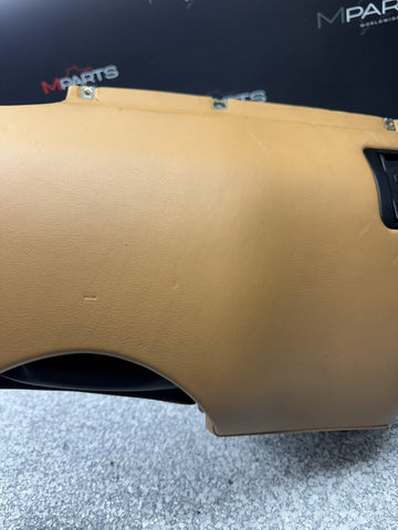 99-03 BMW E39 M5 Dash Dashboard Cover Trim Leather OEM Caramel