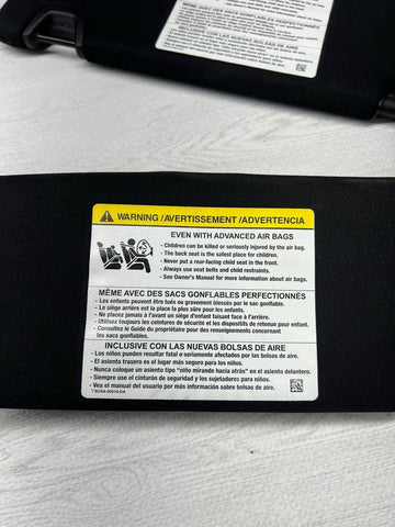 15-26 FORD MUSTANG CONVERTIBLE FRONT SUNVISORS SUN VISORS OEM