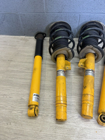 BMW E46 M3 01-06 Koni Sport Shocks Front + Rear Yellow Shocks