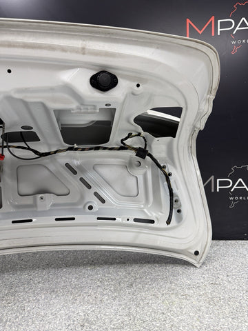 (PICKUP ONLY) BMW F80 M3 Sedan Rear Trunk Deck Lid Panel Alpine White