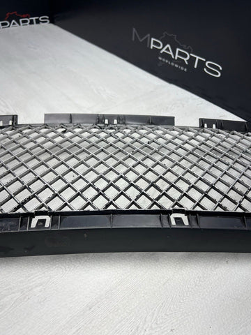 Genuine 01-06 BMW E46 M3 Front Center Bumper Grille Cover Trim *Cracked*