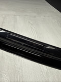 08-13 BMW E92 335 M3 Coupe Roof Rails Mouldings Pair 51138045379 Sapphire Black