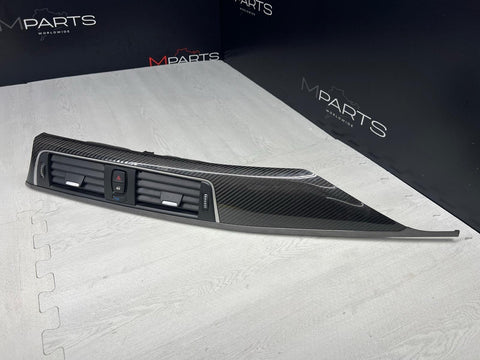 15-20 BMW F80 M3 F82 F83 M4 Carbon Fiber Interior Dash Vent Trim OEM *Broken