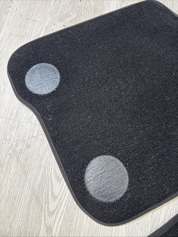 BMW 15-20 F80 F82 F83 M3 M4 FRONT CARPETS FLOOR MATS BLACK 2PC OEM