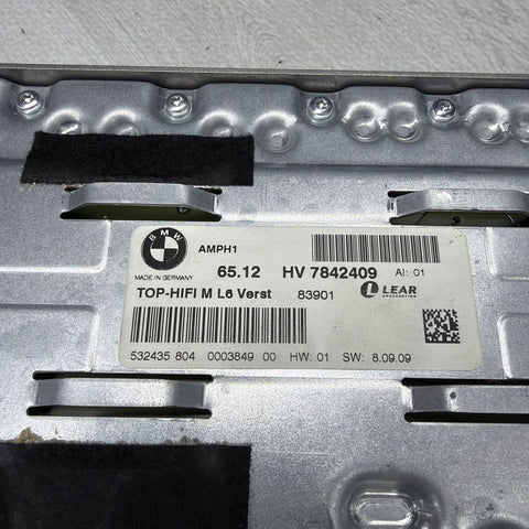 07–09 BMW E90/E92/E93 E60/E63 INDIVIDUAL TOP HIFI M AMP AMPLIFIER OEM 7842409