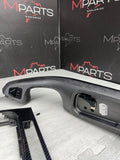 01-06 BMW E46 M3 Convertible Interior Armrests Trim Set Titan Shadow Grey