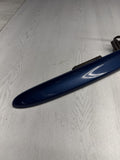 01-03 BMW E46 M3 Coupe Trunk Lid Grip Key Deck Handle Topaz Blue *Notes*