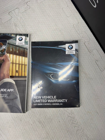 19-21 OEM BMW F87 M2 Competition Coupe Owners Manual Book Pouch