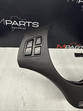 08-13 BMW E90 E92 E93 M3 Lower Steering Wheel Trim Cover Plate Leather