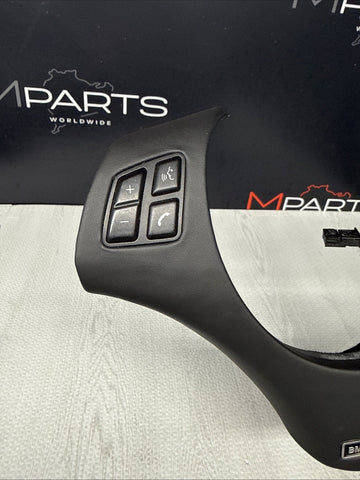 08-13 BMW E90 E92 E93 M3 Lower Steering Wheel Trim Cover Plate Leather