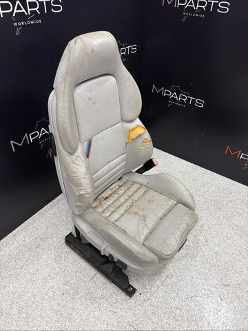 95-99 BWM E36 M3 Passenger Vader Sport Seat Frame Shell Backing OEM Gray