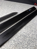 1992-1998 BMW E36 M3 Sedan Black Door Mouldings Trims OEM