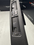 06-11 BMW E90 E92 E93 328 330 335 M3 DASH TRIM CARBON LEATHER 52850610 OEM