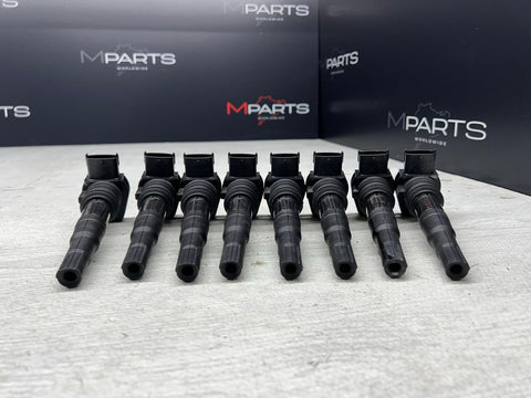 15-19 Ferrari 488 Spider 2017 3.9L Engine Ignition Coil Coils Set 8 PCS