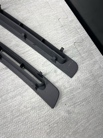 91-98 BMW 3 Series E36 M3 Dashboard Air Vents Strips Pair GENUINE 1977223 Grey