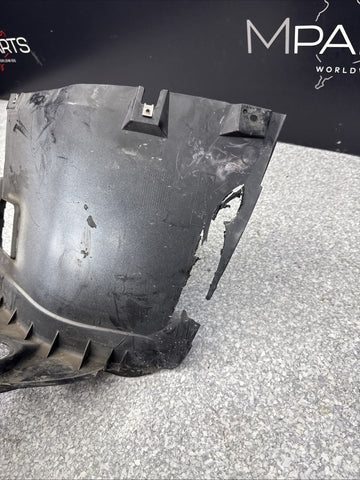 OEM BMW E46 M3 Front Left Splash Shield Guard Liner + Temp Sensor *Damage