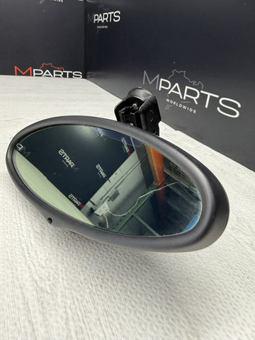 01-06 BMW E46 M3 Rearview Rear View Oval Mirror *Slight Damage