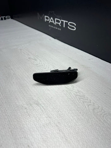 BMW 01-06 E46 M3 Passenger Headlight Washer Jet Black Cover Right OEM 8256180