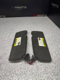 08-10 BMW E63 650i M6 COUPE Interior Sun Visor Left and Right Set OEM