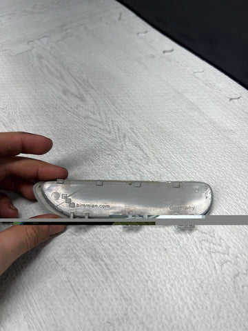 Front Driver Left Bumper Cover Reflector White BMW E46 325Ci 330Ci M3