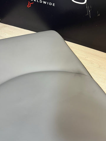 BMW 01-06 E46 M3 Coupe Rear Seat Back Rest Dove Grey Gray Leather Backrest Right