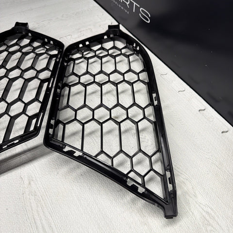 OEM FRONT BUMPER SIDE AIR DUCTS TRIMS GRILLES SET 21-25 BMW G80 G82 G83 M3 M4