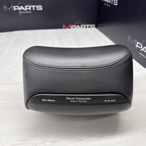 2001-2006 BMW E46 M3 Convertible Black Rear Headrest Head Rest *Damaged