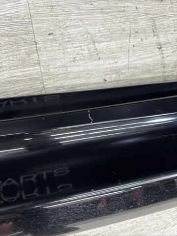 08-13 BMW E93 M3 Convertible OEM Left Side Skirt Rocker Panel Schwarz Jet Black
