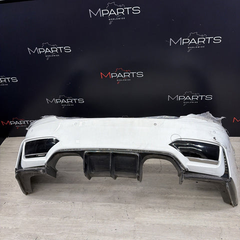 (PICKUP ONLY) 15-20 BMW F82 M4 Coupe Rear Bumper Original OEM Alpine White