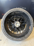 Modulare Forged Black 20” Wheels Rims *Has Bend/Cracks/Bad Tires