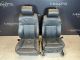 06-10 BMW E60 M5 Interior Front Seats Black *TVs Mounted On Headrests*