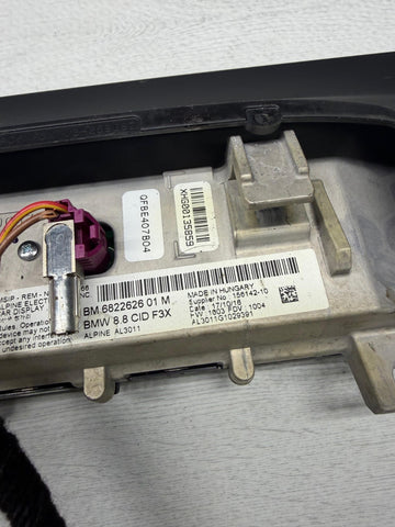 2012 - 2019 BMW 3 / 4 Series F30 F32 F31 CID 8.8″ iDrive Screen OEM 6822626-01M