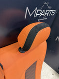 21-26 BMW G80 M3 Sedan Rear Seat Left Backrest Kyalami Orange Leather OEM
