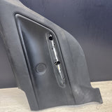 BMW E46 M3 01-06 Coupe Rear Left Door Cards Black Genuine 51437890743