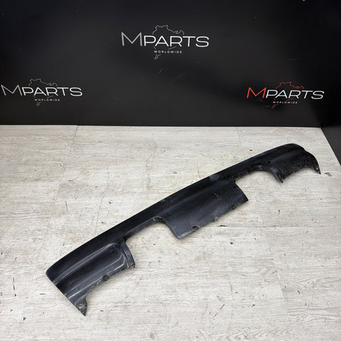 01-06 BMW E46 M3 Rear Bumper Lower Lip Diffuser Trim Panel OEM Carbon Black