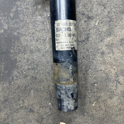 OEM 01-06 BMW E46 M3 Front Right Passenger Shock Strut Spring Yellow Marking