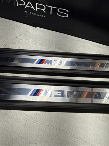 BMW 21-26 G80 M3 Front Door Sills Trims Set (2) 8075021 OEM