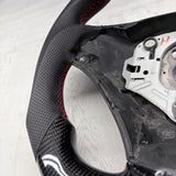 08-13 BMW E90 E92 E93 M3 OHC Carbon fiber Steering Wheel Tri Stitched Manual