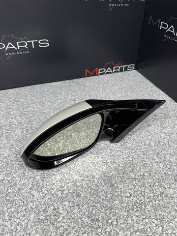 08-13 BMW E92 E93 M3 Left Heated Fold Mirror Assembly Gloss Black