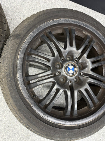 OEM BMW 01-06 E46 M3 18” Wheels Style 67 Rims Staggered Set